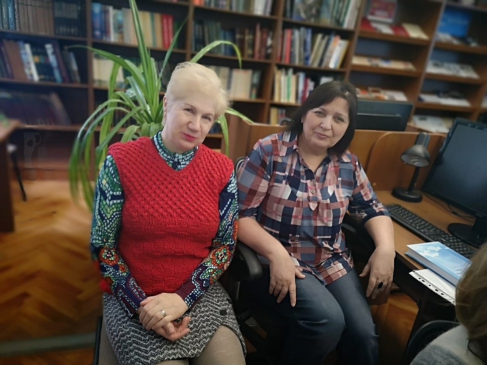 Нина Пашина и Надежда Цветкова